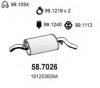 ASSO 58.7026 End Silencer